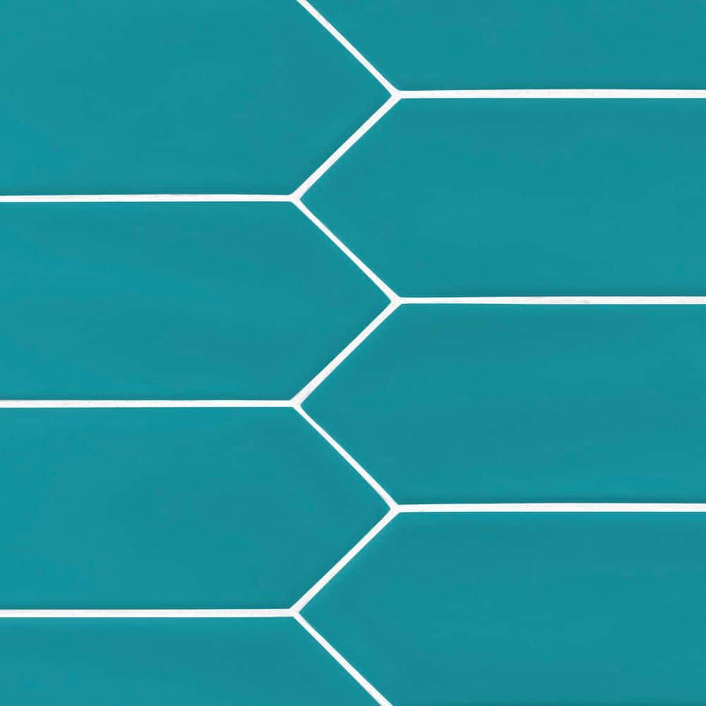 Matte Green 3 in. x 12 in. Ceramic Picket Wall Tile (9.33 sq. ft./Case) price history on PriceWatchPro
