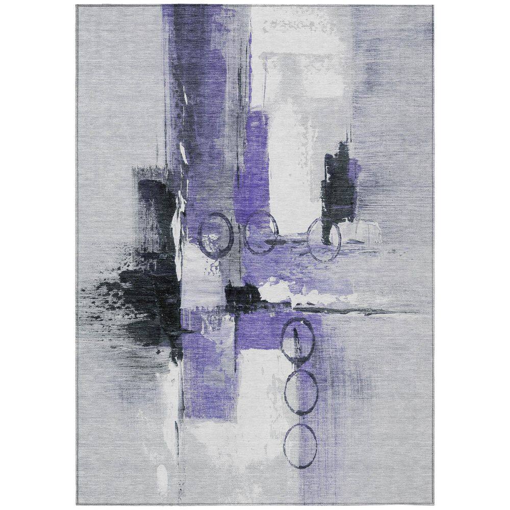Chantille Machine Washable Indoor/Outdoor Abstract ACN2751 Purple 10 ft. x 14 ft. Area Rug price history on PriceWatchPro