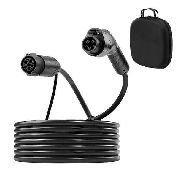 SKYSHALO EV Charger Extension Cable, 40Amp 40 ft. J1772 Extension