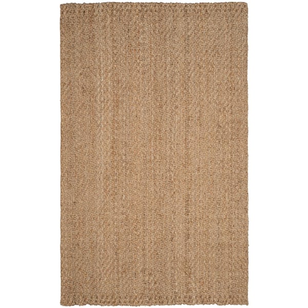 SAFAVIEH Natural Fiber Beige 4 ft. x 6 ft. Geometric Area Rug