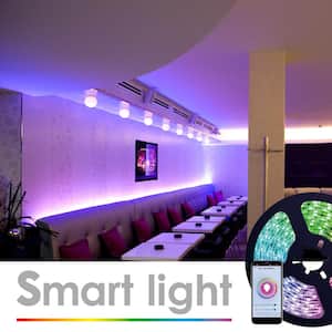LED Multi-Color Strips Light, RGB Strips Light, Wi-Fi Lamp (1x5M) (Pack of 4)