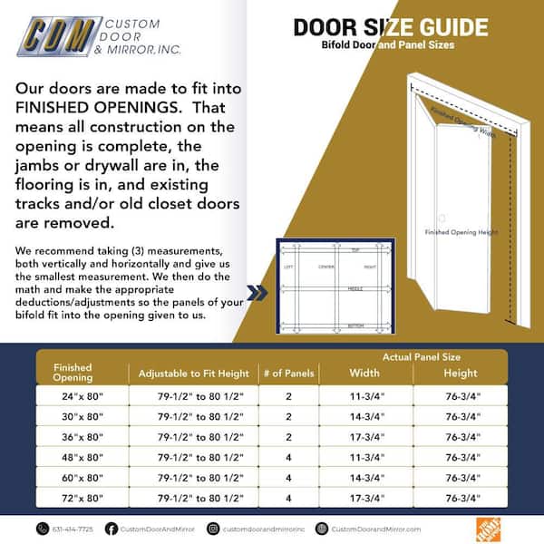 Impact Plus 48 in. x 80 in. Polished Edge Mirror Solid Core MDF