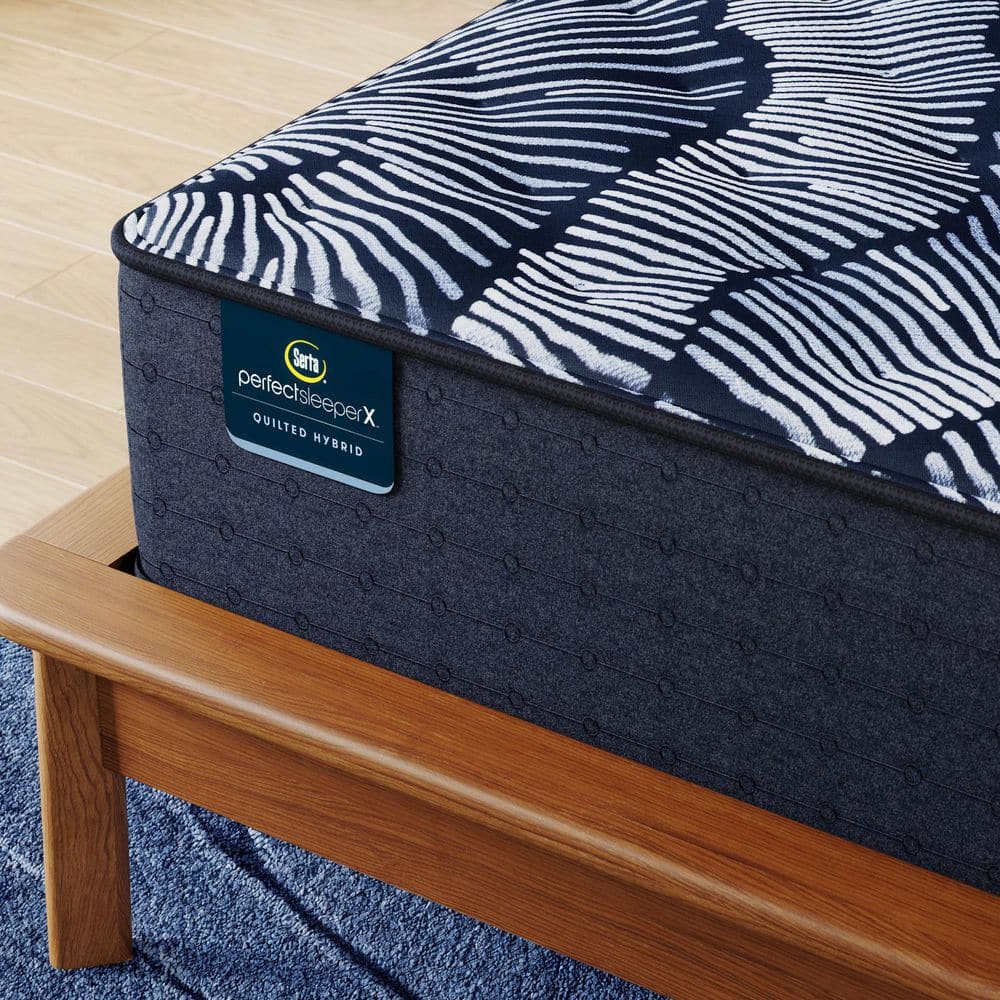 Queen Black Gel Memory Foam Hybrid Mattress with Adjustable Bed