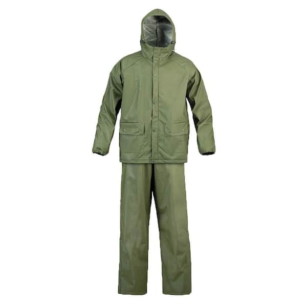 Mossi SX Drab Large Olive Rainsuit