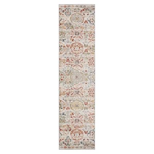 Hancock Red 1 ft. 11 in. x 10 ft. Traditional Ornamental Suzani Runner Rug