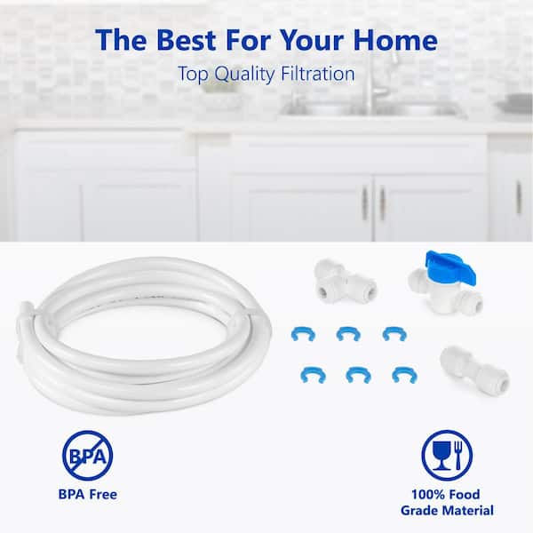 Waterdrop Fridge/Ice Maker Water Line Connection Kit for WD-10/15