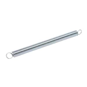 2.437 in. x 0.75 in. x 0.105 in. Zinc Extension Spring