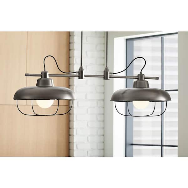 Kohler Modern Farm Xl 2 Light Polished Chrome Chandelier 23661 Ch02 Cpl Kohler Modern Farm Xl 2 Light Polished, 2 Light Polished Chrome Chandelier