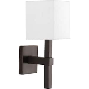 Metro Collection 1-Light Antique Bronze Wall Sconce