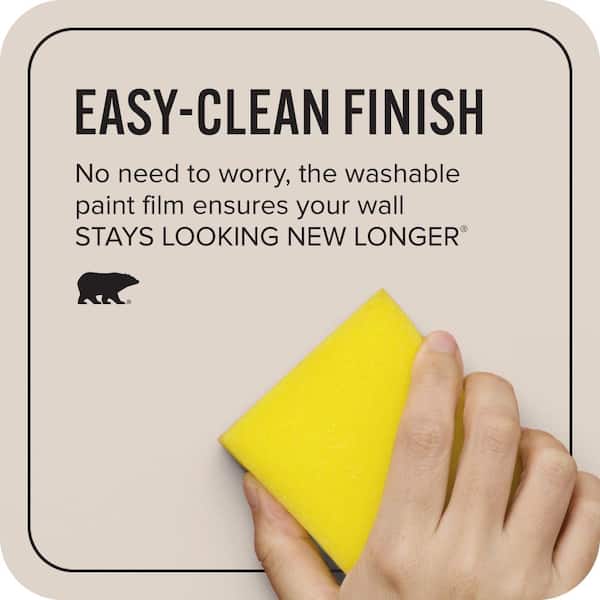 BEHR ULTRA - 1 gal. #N230-1 Castle Beige Extra Durable Eggshell Enamel Interior Paint & Primer