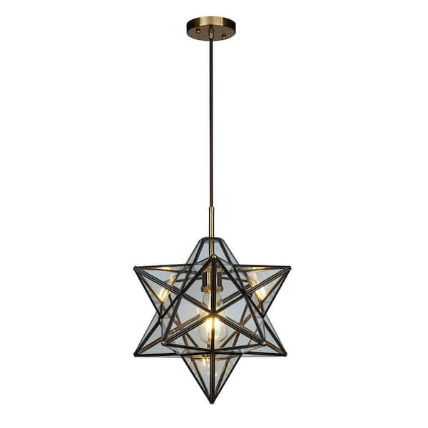 star pendant light home depot