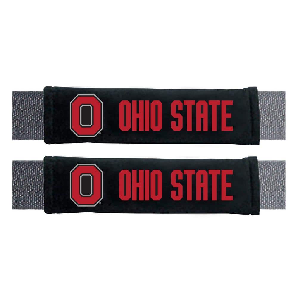 FANMATS Ohio State Buckeyes Embroidered Seatbelt Pad (2Pieces) 32080