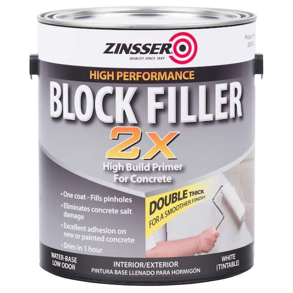 Zinsser 1 gal. Block Filler 2X Primer (2-Pack)