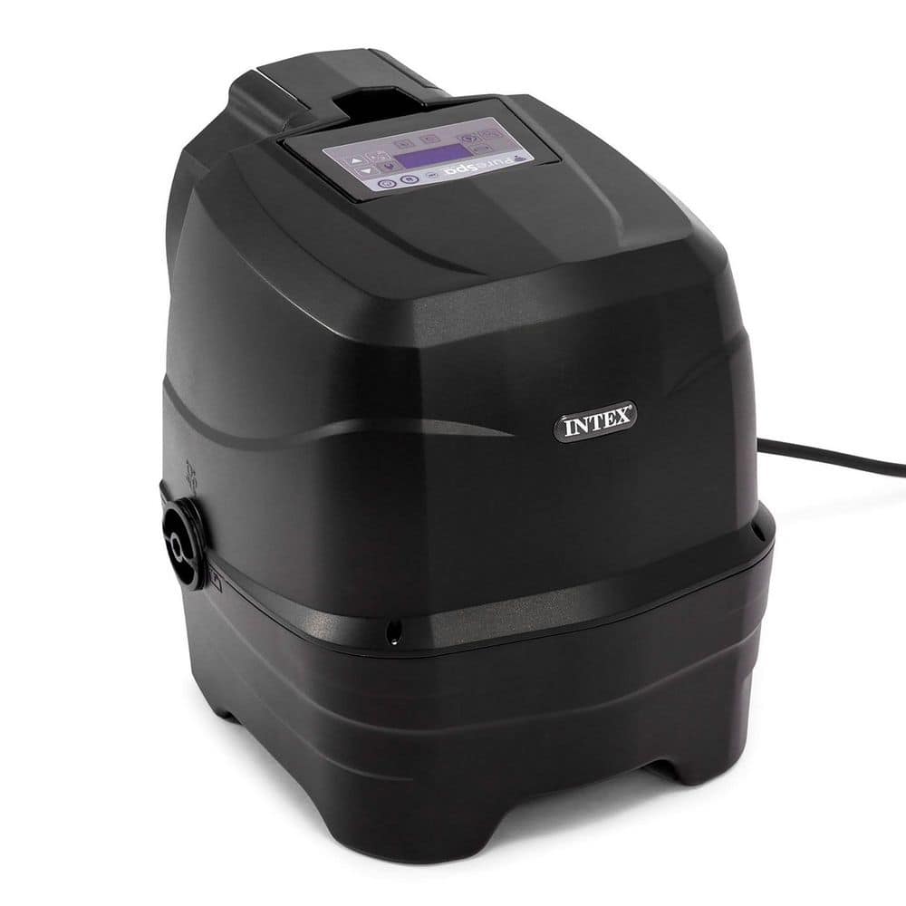 Intex PureSpa Plus Inflatable Square Hot Tub Spa with LED Light