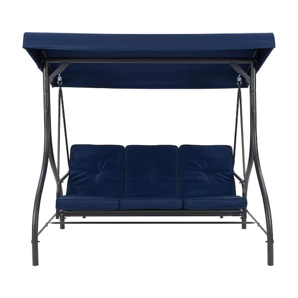 Home depot patio swing with online canopy