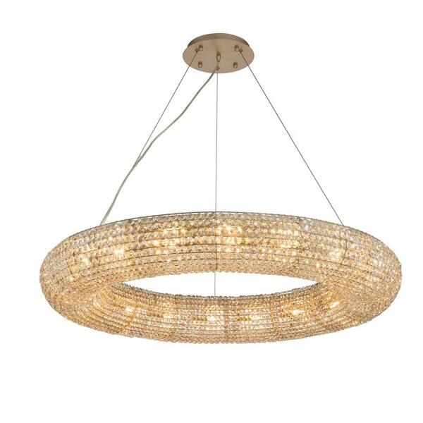 striped pendant light