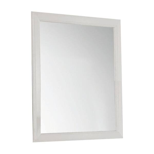 Louis Philippe Mirror, White (23834)