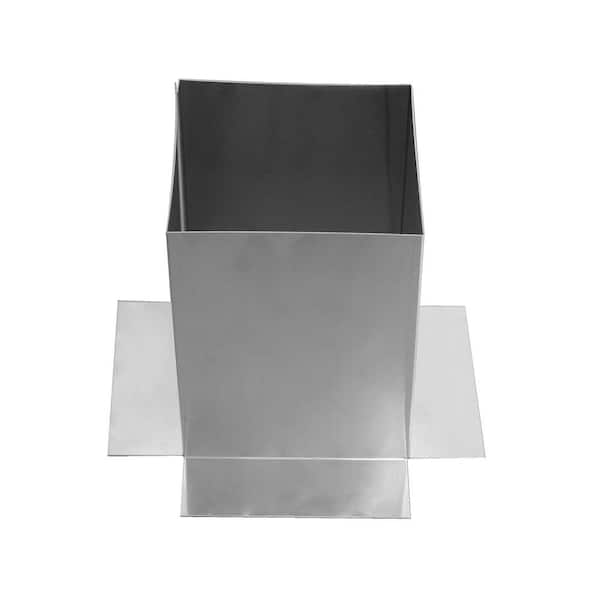 Active Ventilation 6 in. x 6 in. x 8 in. Tall Aluminum Open Pitch