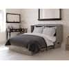 AFI Monroe Murphy Atlantic Grey Queen Bed Chest with Charging Station ...