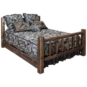 Homestead Collection Medium Brown Twin Bed Frame