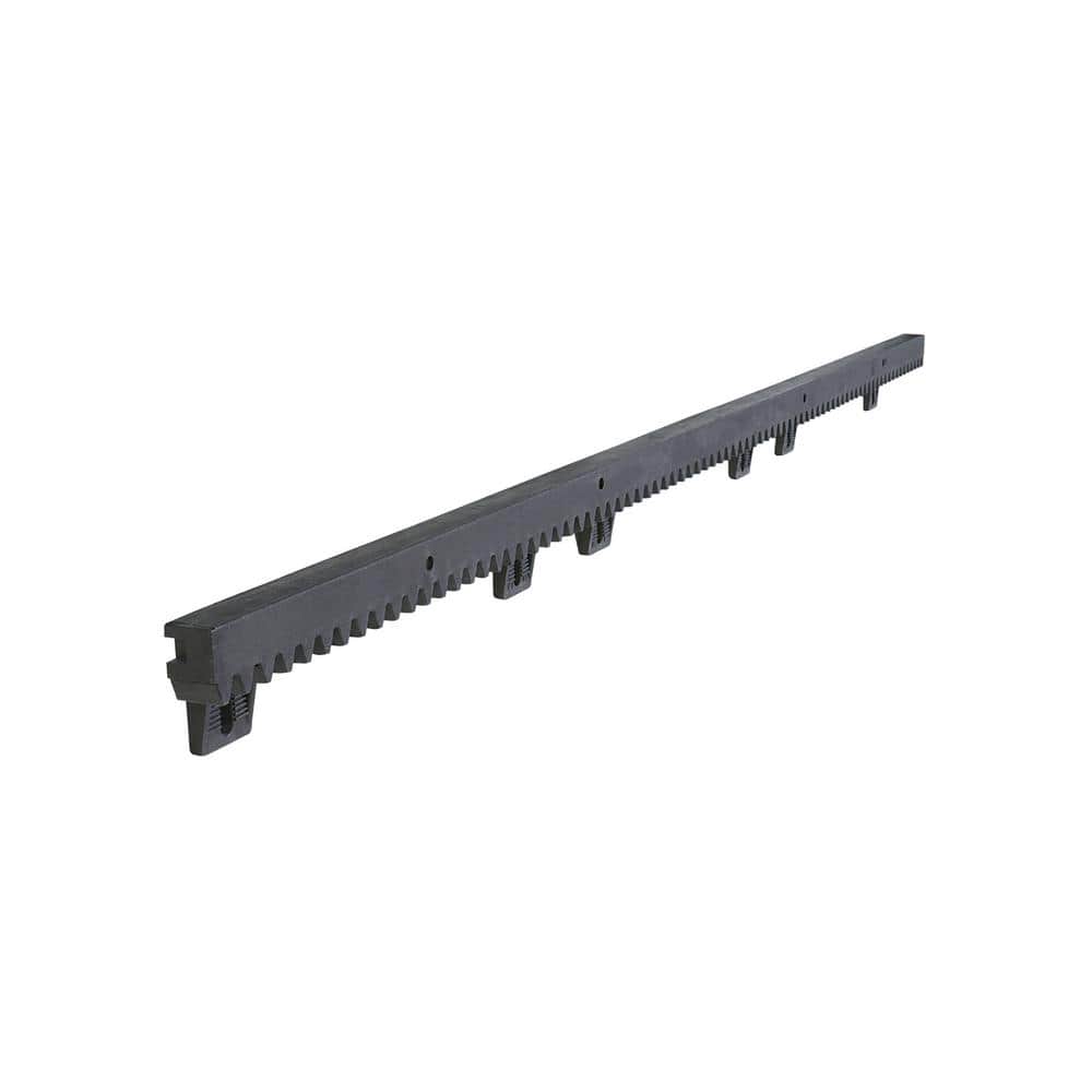 Black Fiberglass Reinforced Nylon Gate Opener Gear Racks, Set of 5