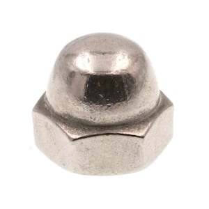 5/16-18 Grade 18-8 Stainless Steel Acorn Cap Nuts (5-Pack)