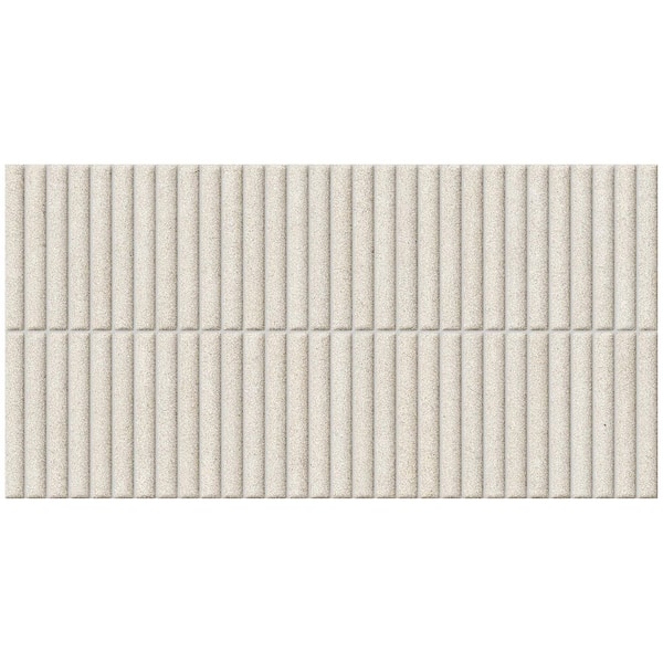 MSI Pearl Stax 6 in. x 12 in. Glossy Porcelain Wall Tile