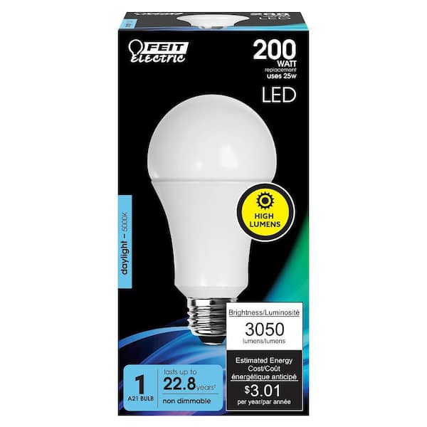 led equivalente a 200 vatios