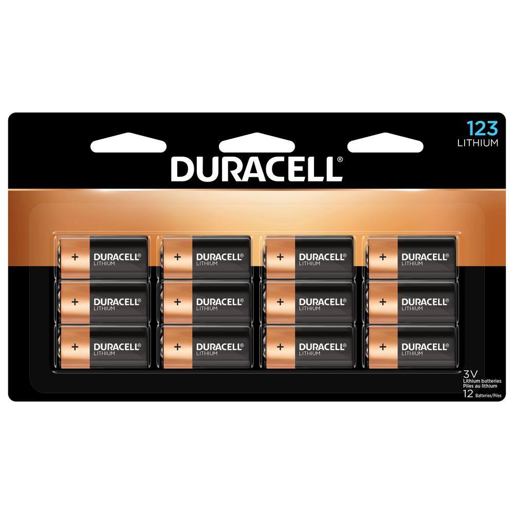 Duracell 123 High Power Lithium Batteries - 12 Count 004133303750