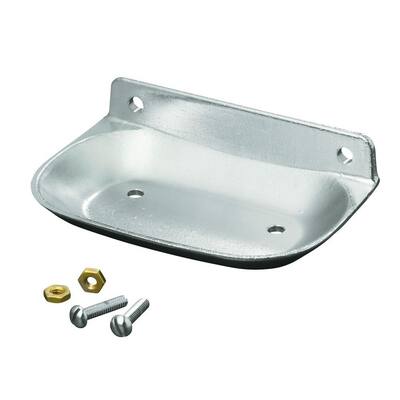 Brockway Wall-Mount Soap Dish in Bright Chrome