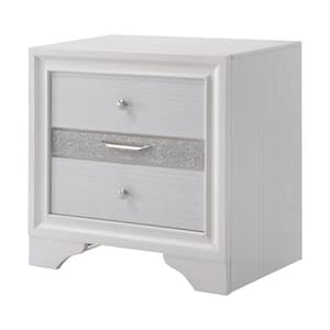 Acme Furniture Naima 9-Drawer White Dresser 39 in. x 63 in. x 17 in. 25775