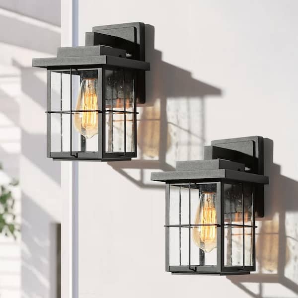 Light Wall Lantern For Deck Patio Porch, Rustic Porch Lights Home Depot