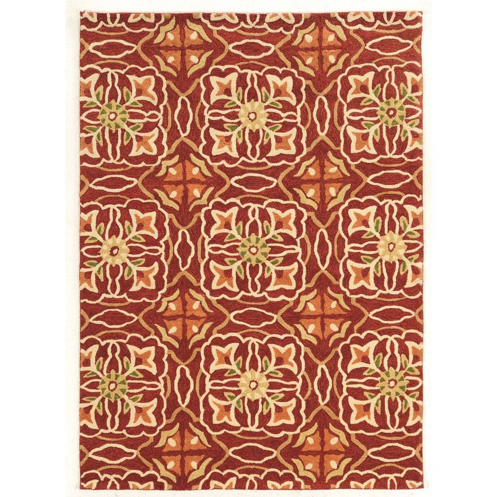 Legion Inca Ivory/Grey 5 ft. x 7 ft. Area Rug