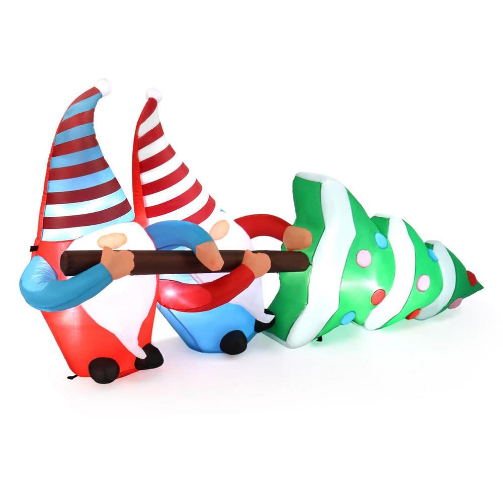 7 ft Gnome Pulling Christmas Tree Inflatable price history on PriceWatchPro