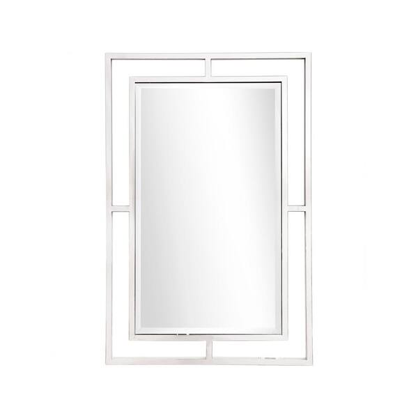 Camden Isle Addisson 27.5 in. H x 42 in. W Casual Rectangle Framed Floating Accent Mirror