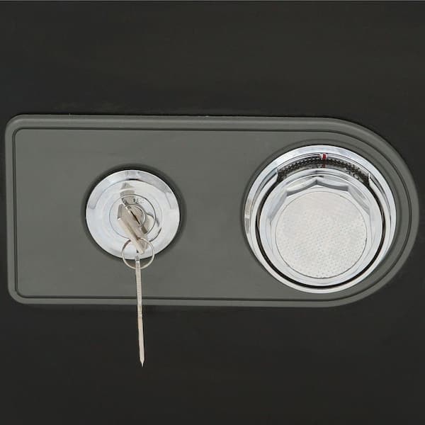 0.58 cu. ft. Fire Resistant Safe with Dual Combination and Key Lock Security 0.58 cu. ft. Fire Resistant Safe with Dual Combination and Key Lock Security