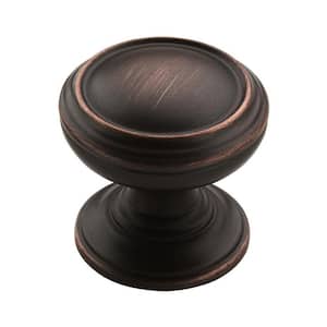 Revitalize 1-1/4 in. (32mm) Traditional Oil-Rubbed Bronze Round Cabinet Knob