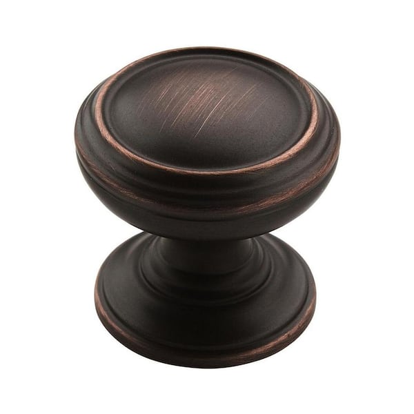 Amerock Revitalize 1-1/4 in (32 mm) Diameter Oil-Rubbed Bronze Round Cabinet Knob