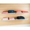 thumbnail image 2 of OnlyHangers Injection Molded Bullnose Shelves – 13×48 Inches, White, Set Of 4 2 of 4