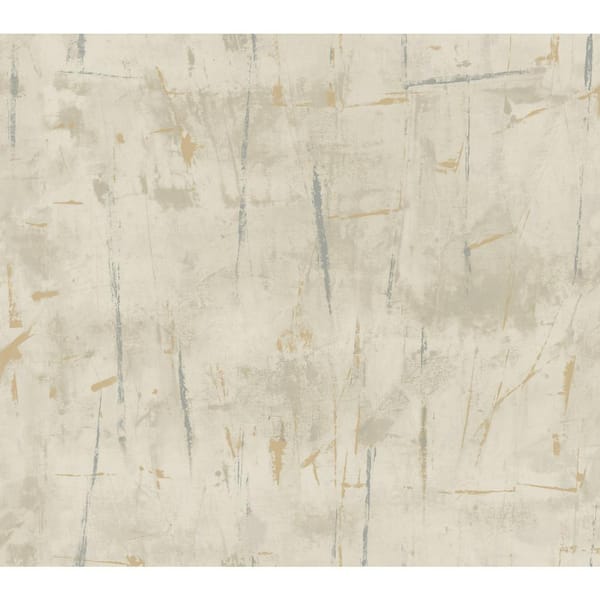 York Wallcoverings Silver Modern Art Unpasted Paper Matte Wallpaper, 27 in. by 27 ft.