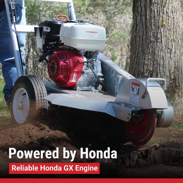 Dosko Dosko Stump Grinder : 13 HP Walk-Behind : Honda GX390 337