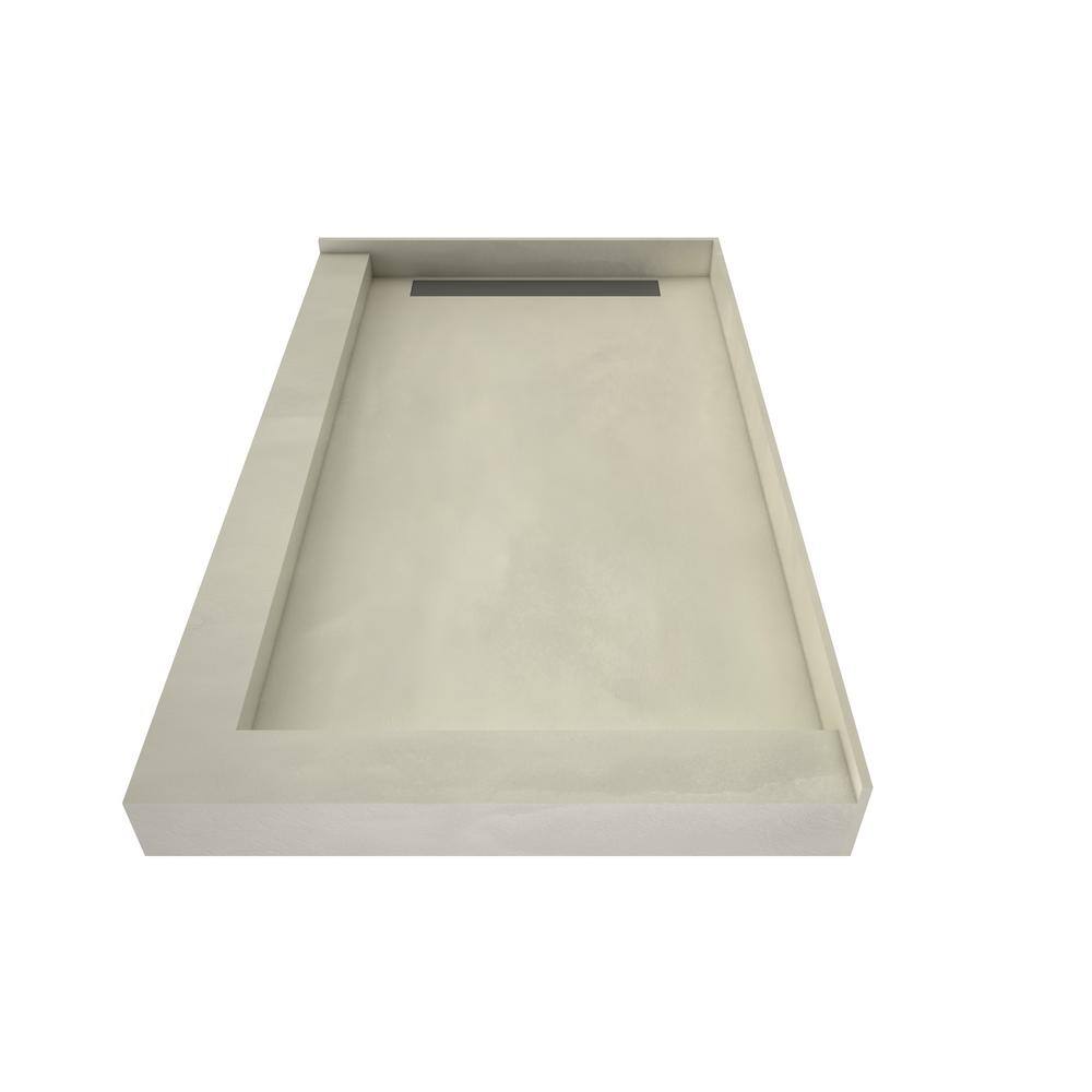 Tileable 36" x 48" Rectangular Shower Base with Left Drain