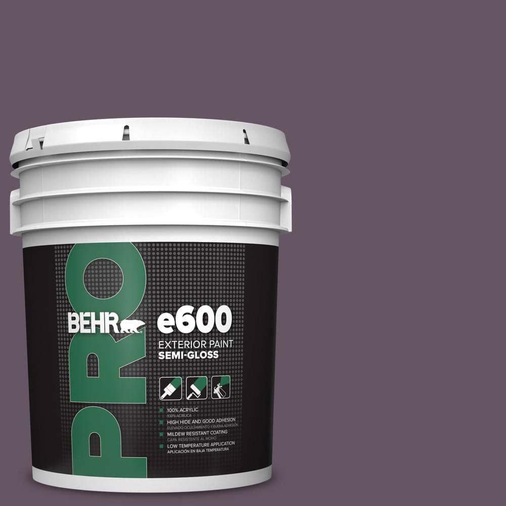5 gal. #HDC-CL-03 Grand Grape Semi-Gloss Exterior Paint price history on PriceWatchPro