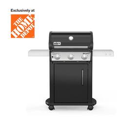 Weber Spirit E-315 3-Burner Liquid Propane Gas Grill in Black