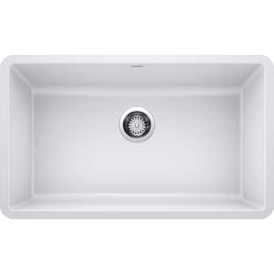 Kinro Composites W25173 Acrylic White 25X17 Double Sink 3 5-1/2 Hole 