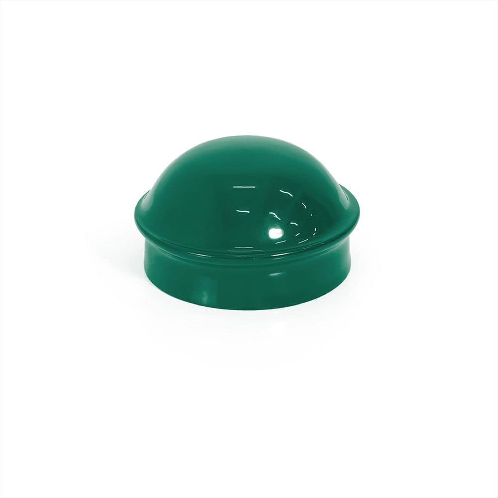2-3/8 in. Chain Link Fence Green Galvanized Steel Terminal Post Cap (Single) price history on PriceWatchPro