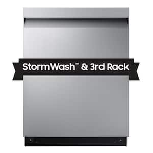 Smart 46 dBA Dishwasher with StormWash in Stainless Steel