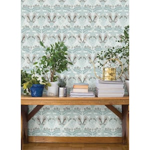 Blue Multi Otis Peel and Stick Wallpaper