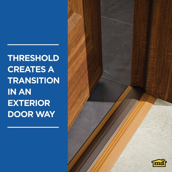 M-D Building Products 36 in. x 3-3/4 in. Oak Aluminum and Vinyl