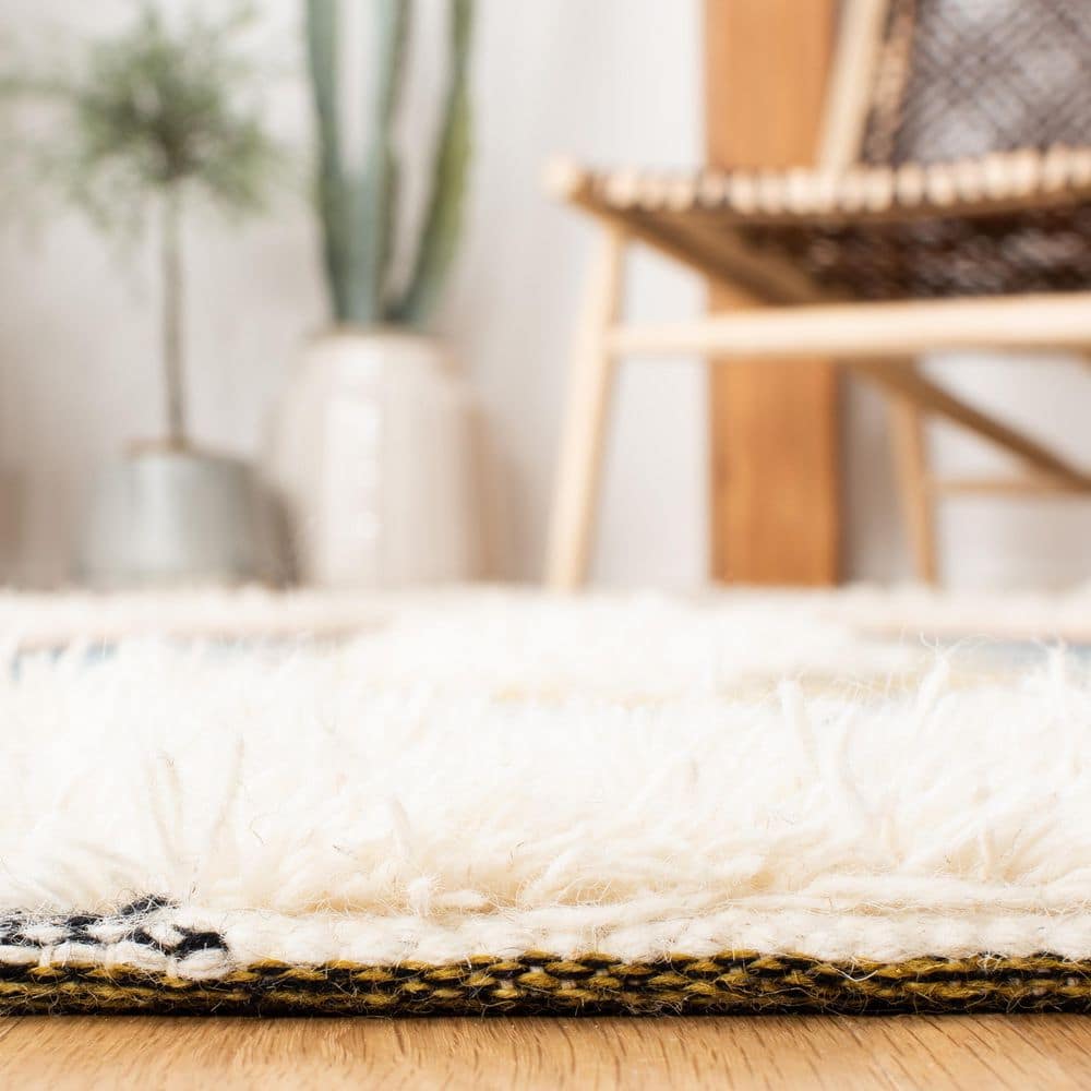 Kenya Multicolor Hand-Knotted Wool Area Rug